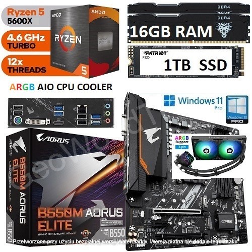 Amd ryzen 5600x 16gb ram - 5600x, +