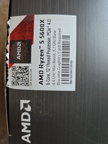 Amd ryzen 5600x - amd, and