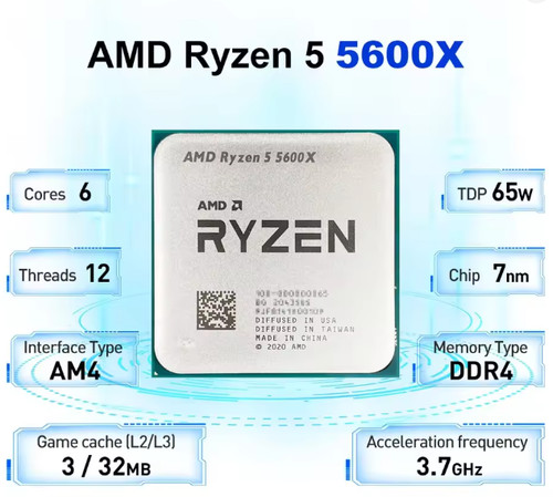 Amd ryzen 5600x core - amd,